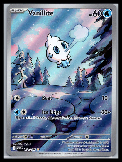 Vanillite - #111/086 - SV: White Flare
