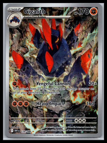 Gigalith - #129/086 - SV: White Flare