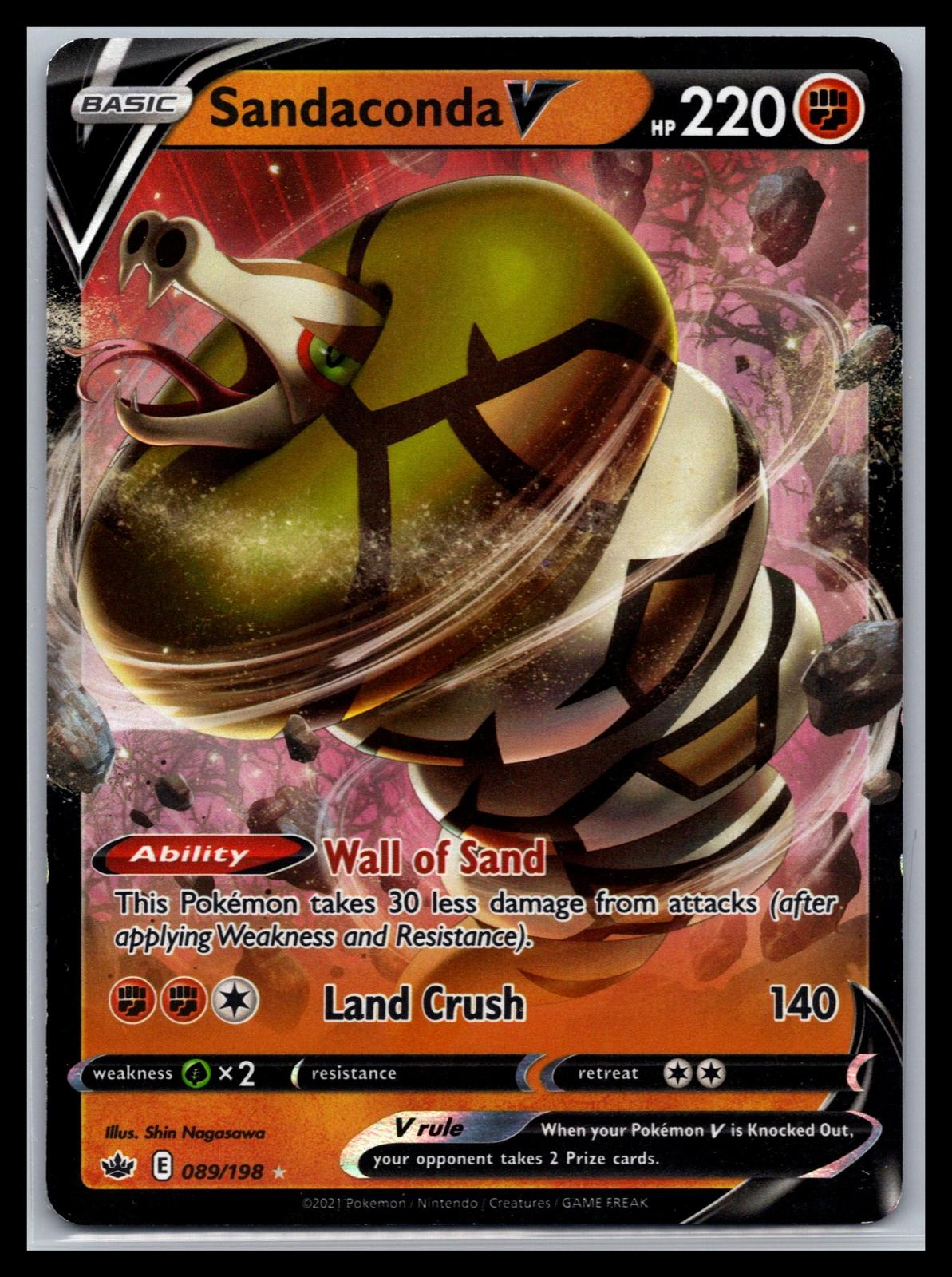 Sandaconda V - #089/198 - SWSH06: Chilling Reign