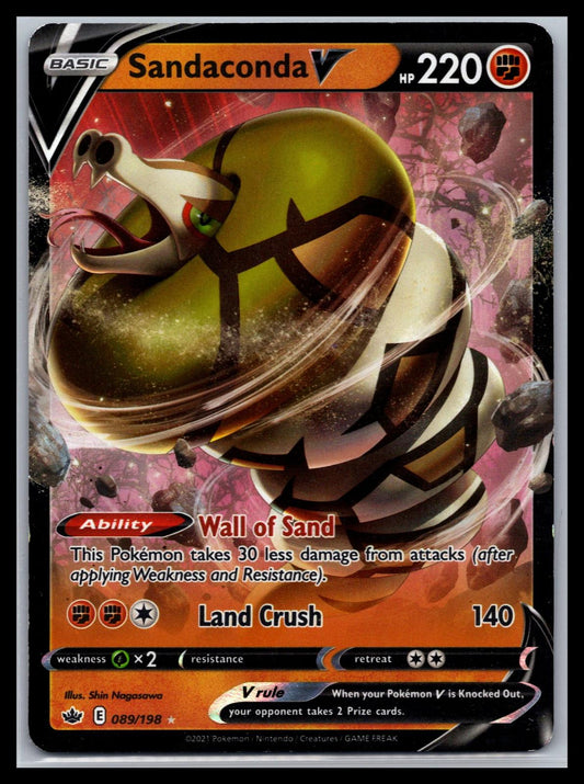 Sandaconda V - #089/198 - SWSH06: Chilling Reign