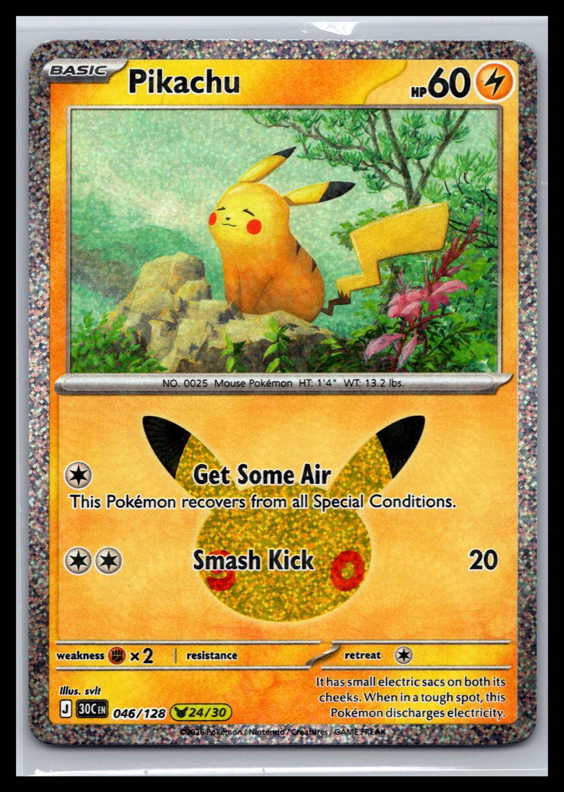 Pikachu - #046/128 - ME: 30th Celebration