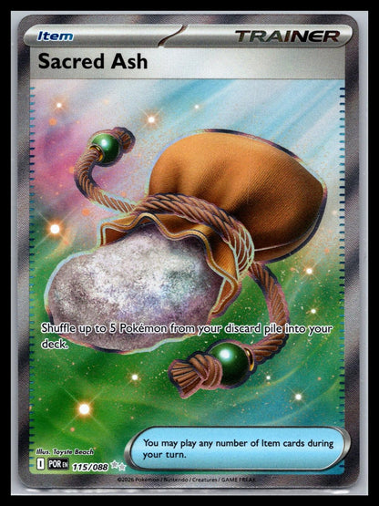 Sacred Ash - #115/088 - ME03: Perfect Order