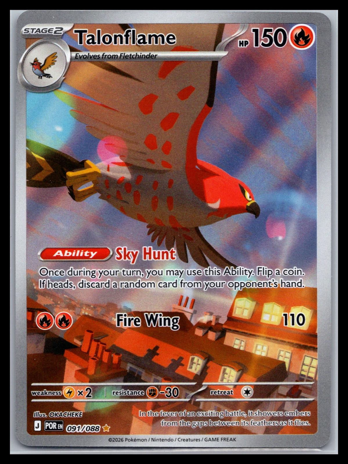 Talonflame - #091/088 - ME03: Perfect Order