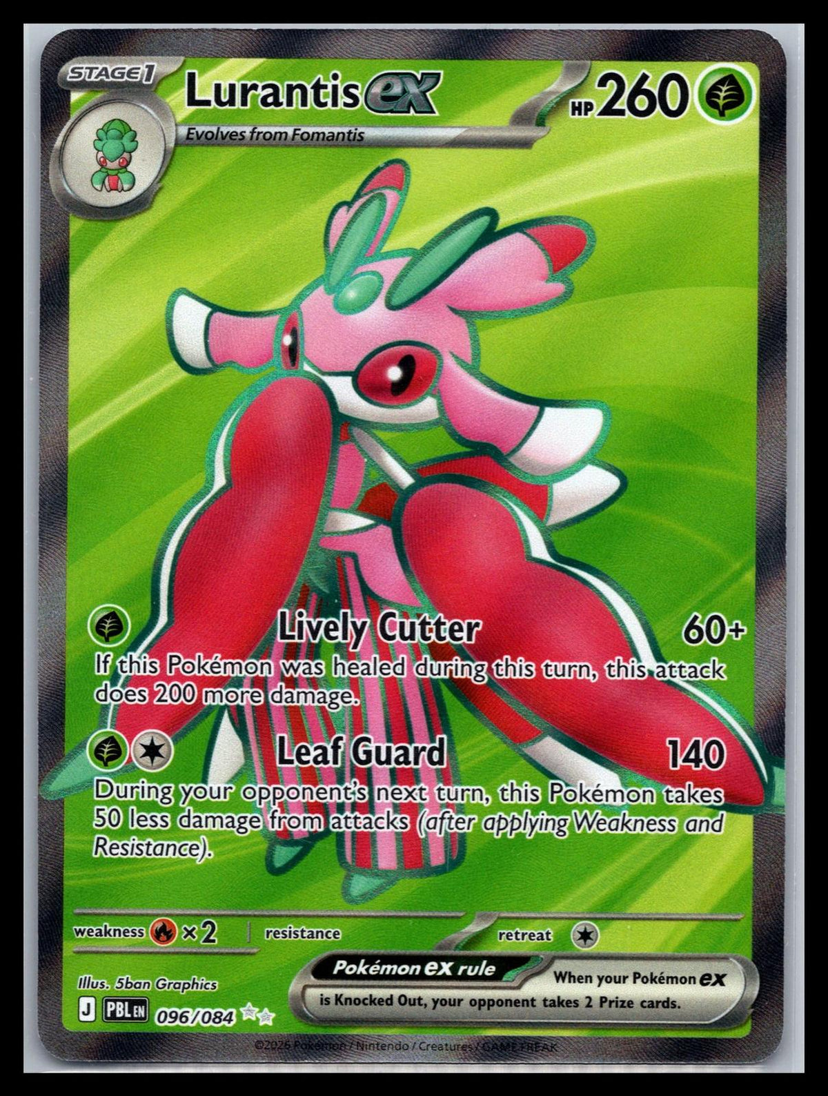 Lurantis ex - #096/084 - ME05: Pitch Black