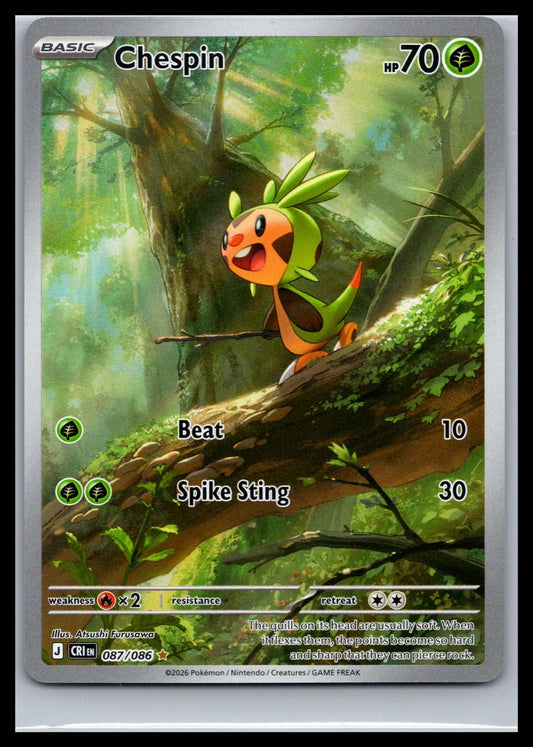 Chespin - #087/086 - ME04: Chaos Rising
