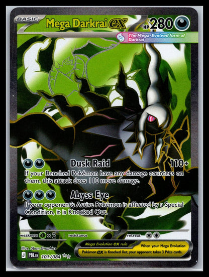 Mega Darkrai ex - #101/084 - ME05: Pitch Black