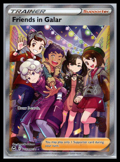 Friends in Galar - #TG23/TG30 - SWSH12: Silver Tempest Trainer Gallery