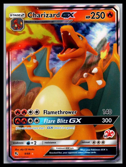 Charizard GX - #9/68 - Hidden Fates