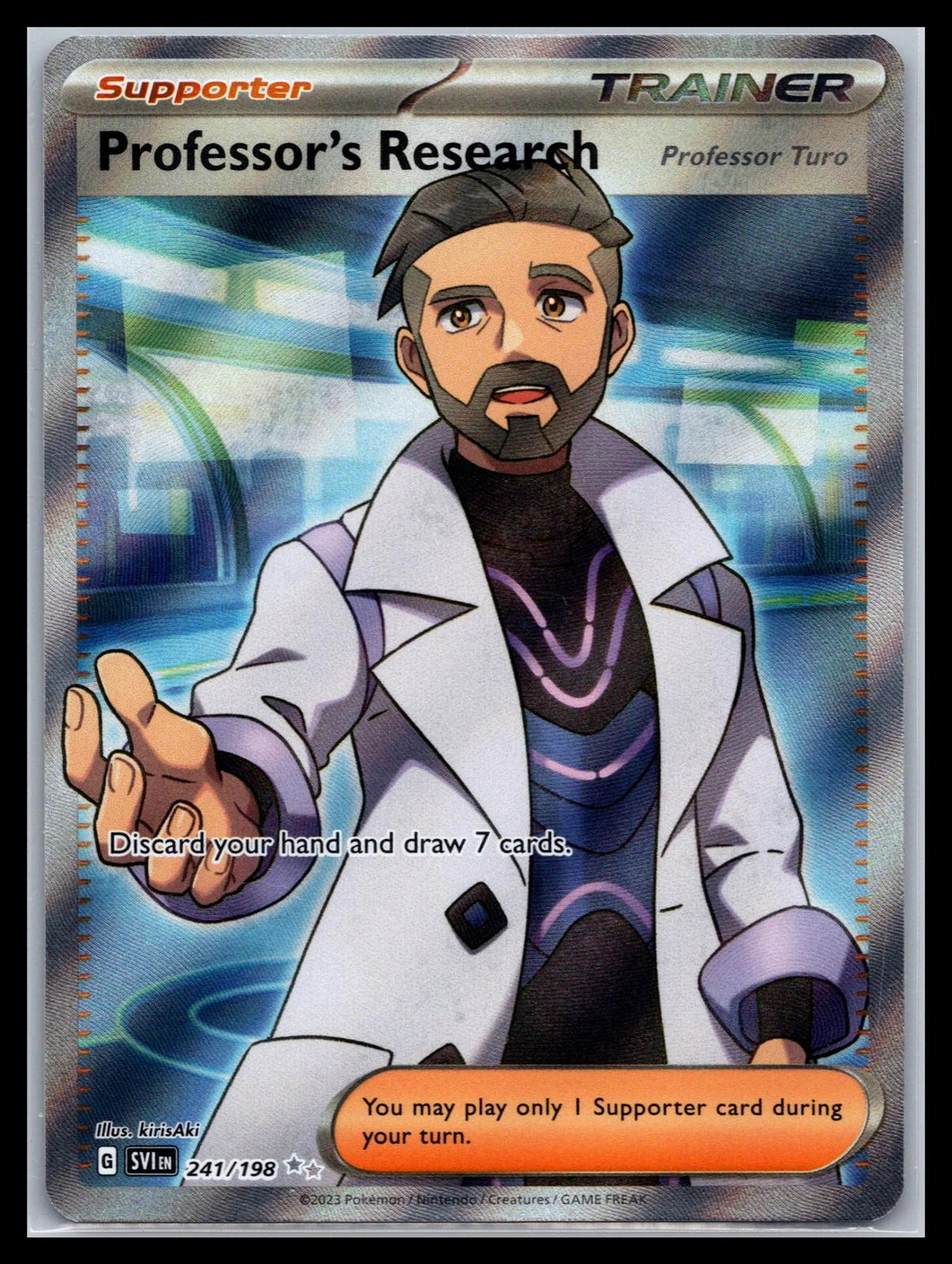 Professor's Research - #241/198 - SV01: Scarlet & Violet Base Set