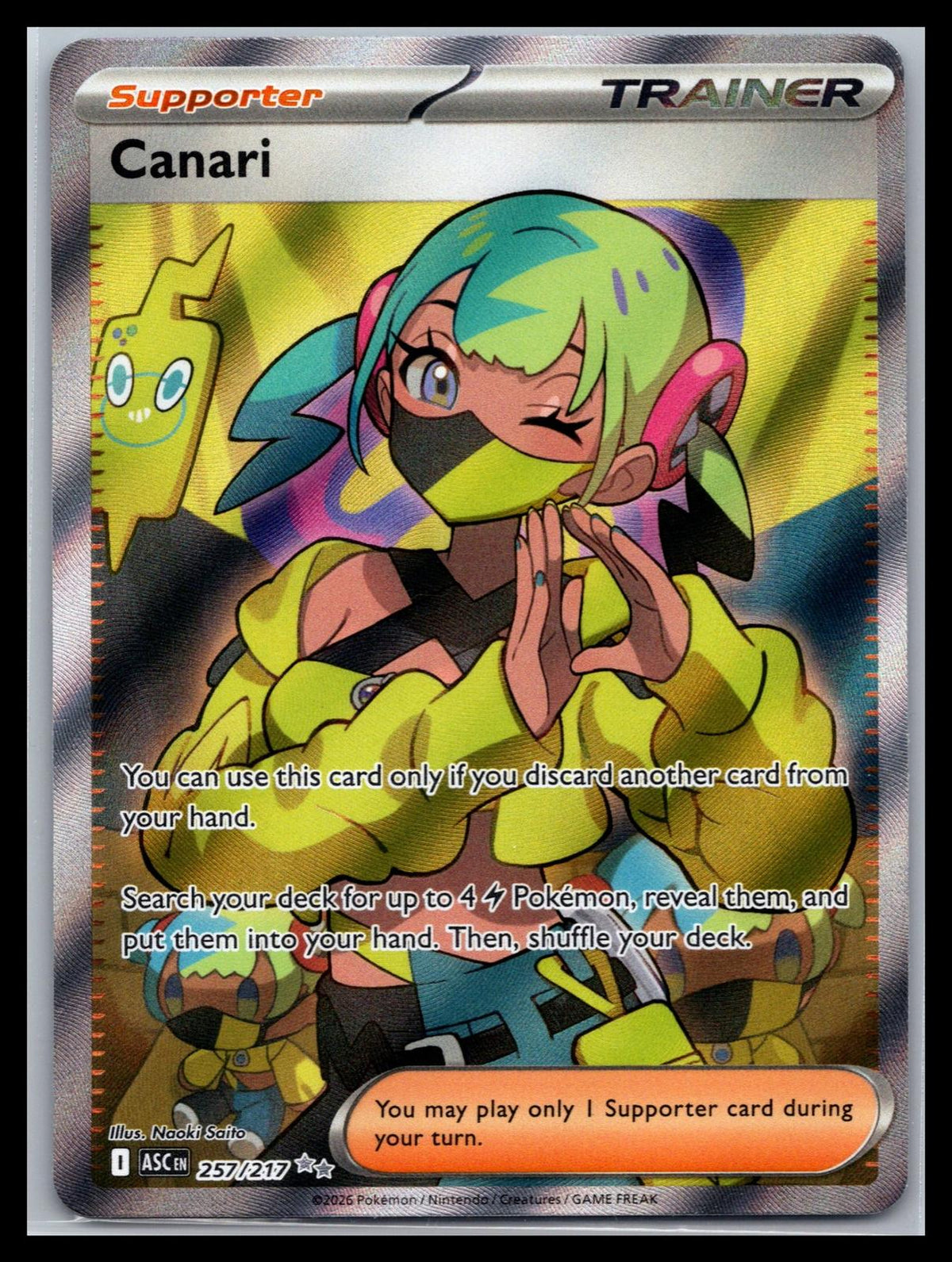 Canari - #257/217 - ME: Ascended Heroes