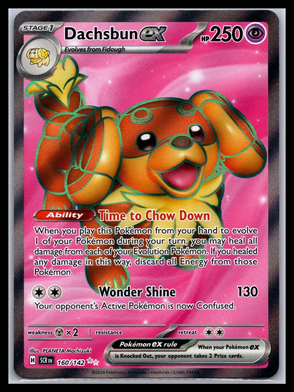 Dachsbun ex - #160/142 - SV07: Stellar Crown