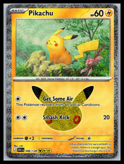 Pikachu - #046/128 - ME: 30th Celebration