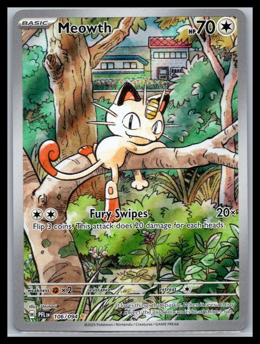 Meowth - #106/094 - ME02: Phantasmal Flames