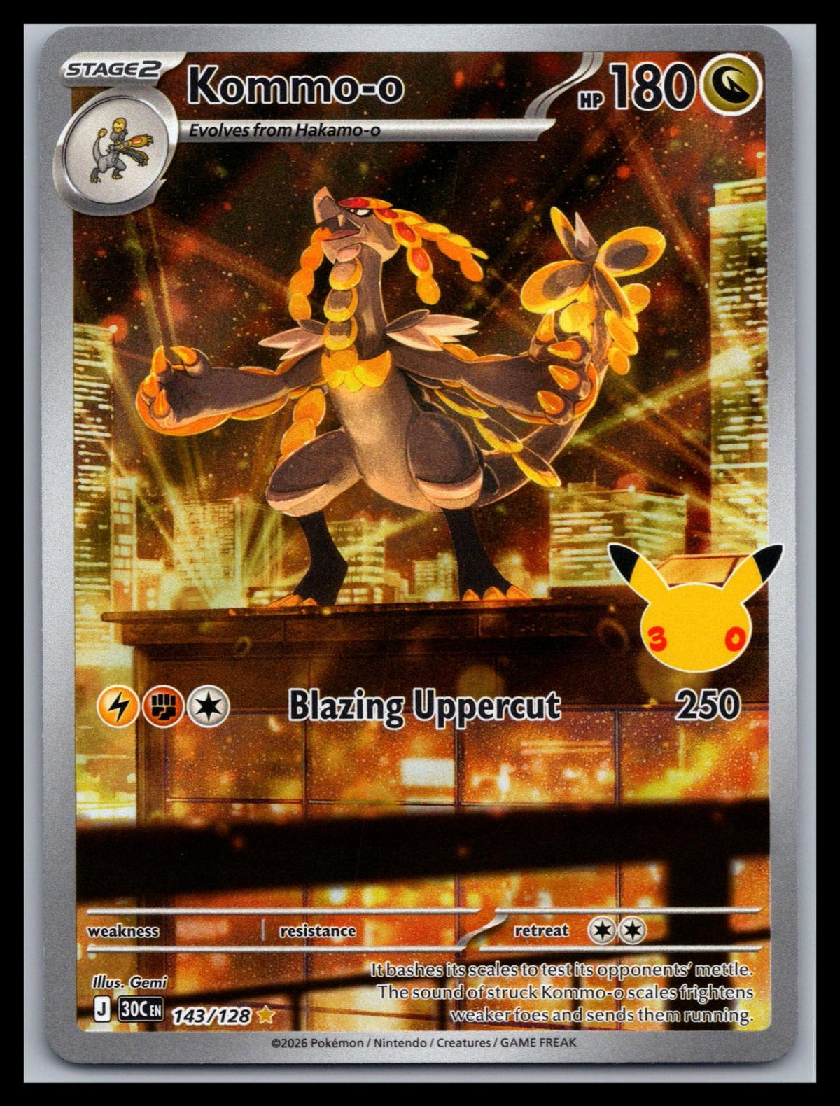 Kommo-o - #143/128 - ME: 30th Celebration
