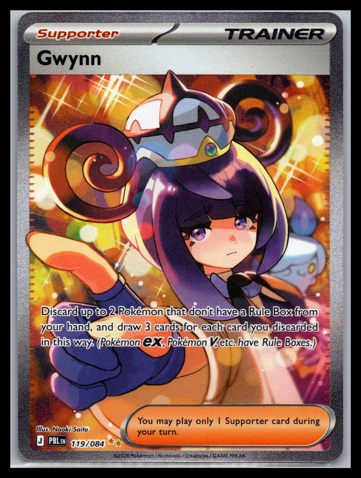 Gwynn - #119/084 - ME05: Pitch Black