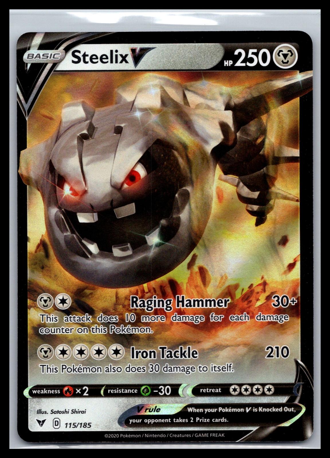 Steelix V - #115/185 - SWSH04: Vivid Voltage