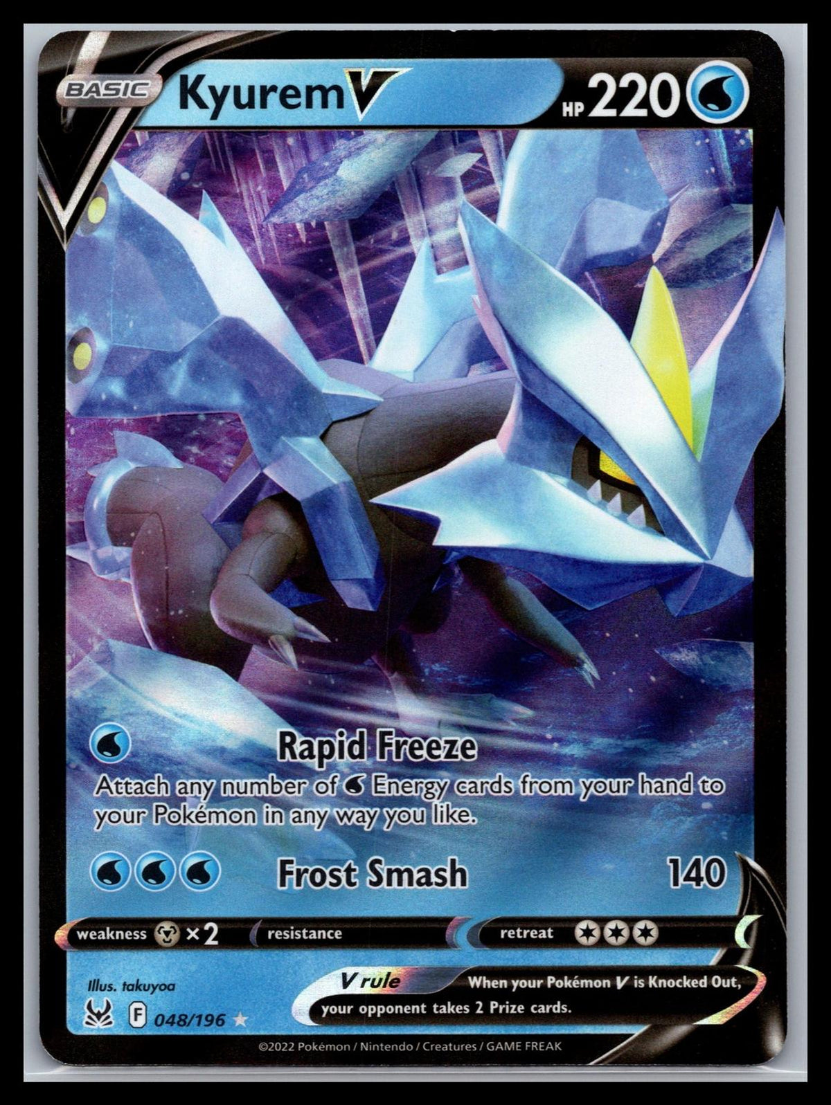Kyurem V - #048/196 - SWSH11: Lost Origin