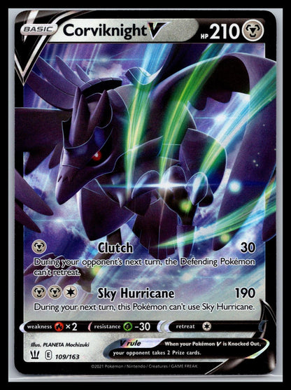 Corviknight V - #109/163 - SWSH05: Battle Styles