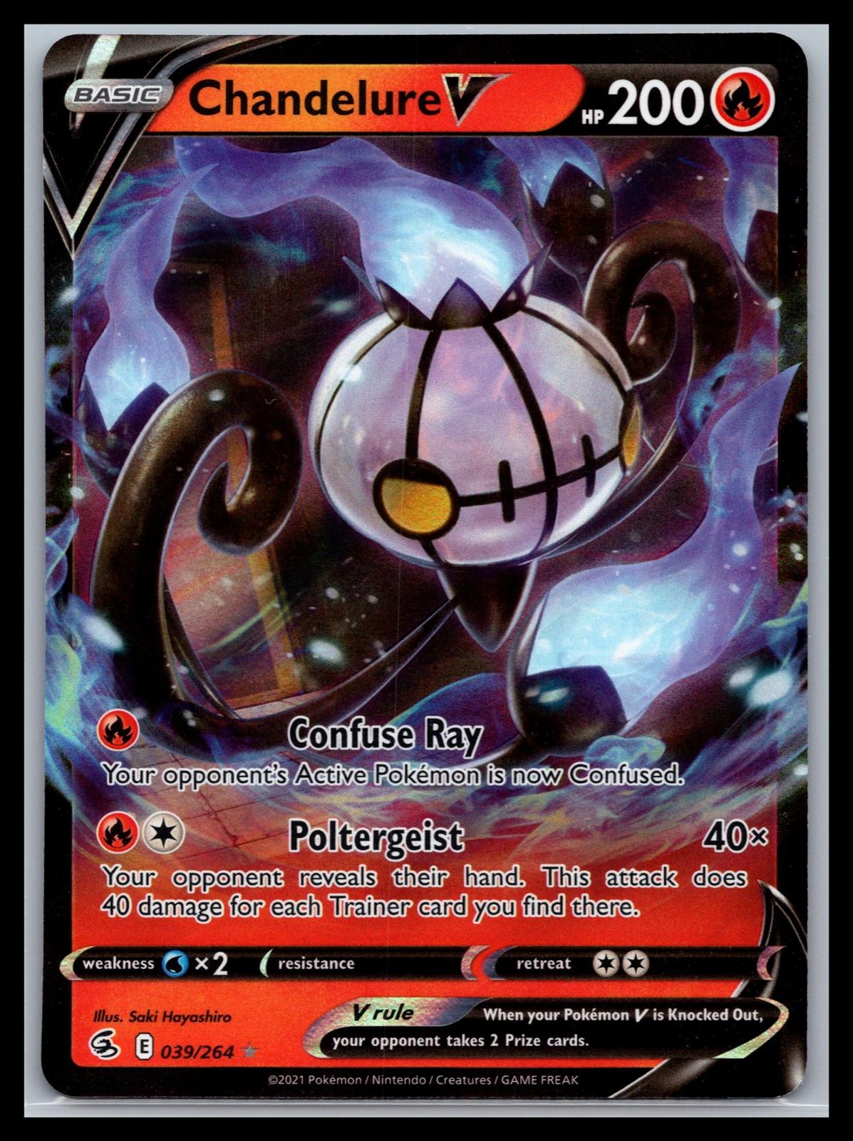 Chandelure V - #039/264 - SWSH08: Fusion Strike
