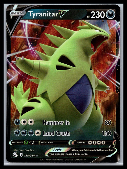 Tyranitar V - #158/264 - SWSH08: Fusion Strike