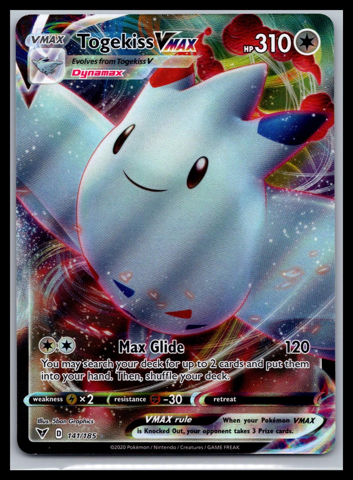 Togekiss VMAX - #141/185 - SWSH04: Vivid Voltage