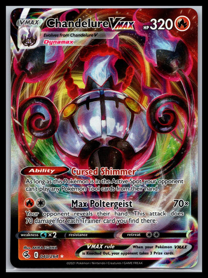 Chandelure VMAX - #040/264 - SWSH08: Fusion Strike