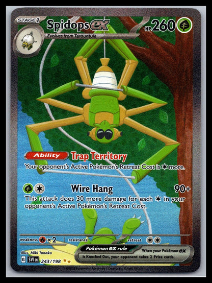 Spidops ex - #243/198 - SV01: Scarlet & Violet Base Set