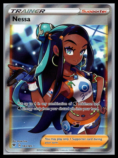 Nessa (Full Art) - #183/185 - SWSH04: Vivid Voltage