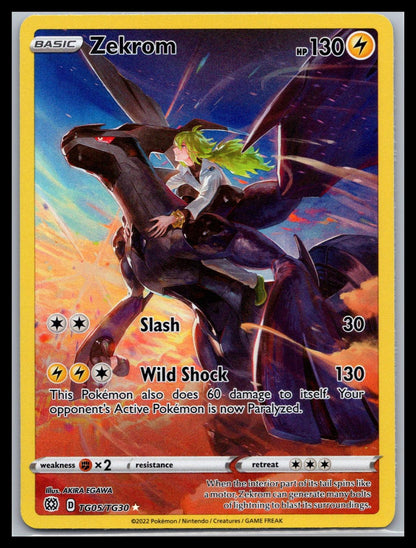 Zekrom - #TG05/TG30 - SWSH09: Brilliant Stars Trainer Gallery