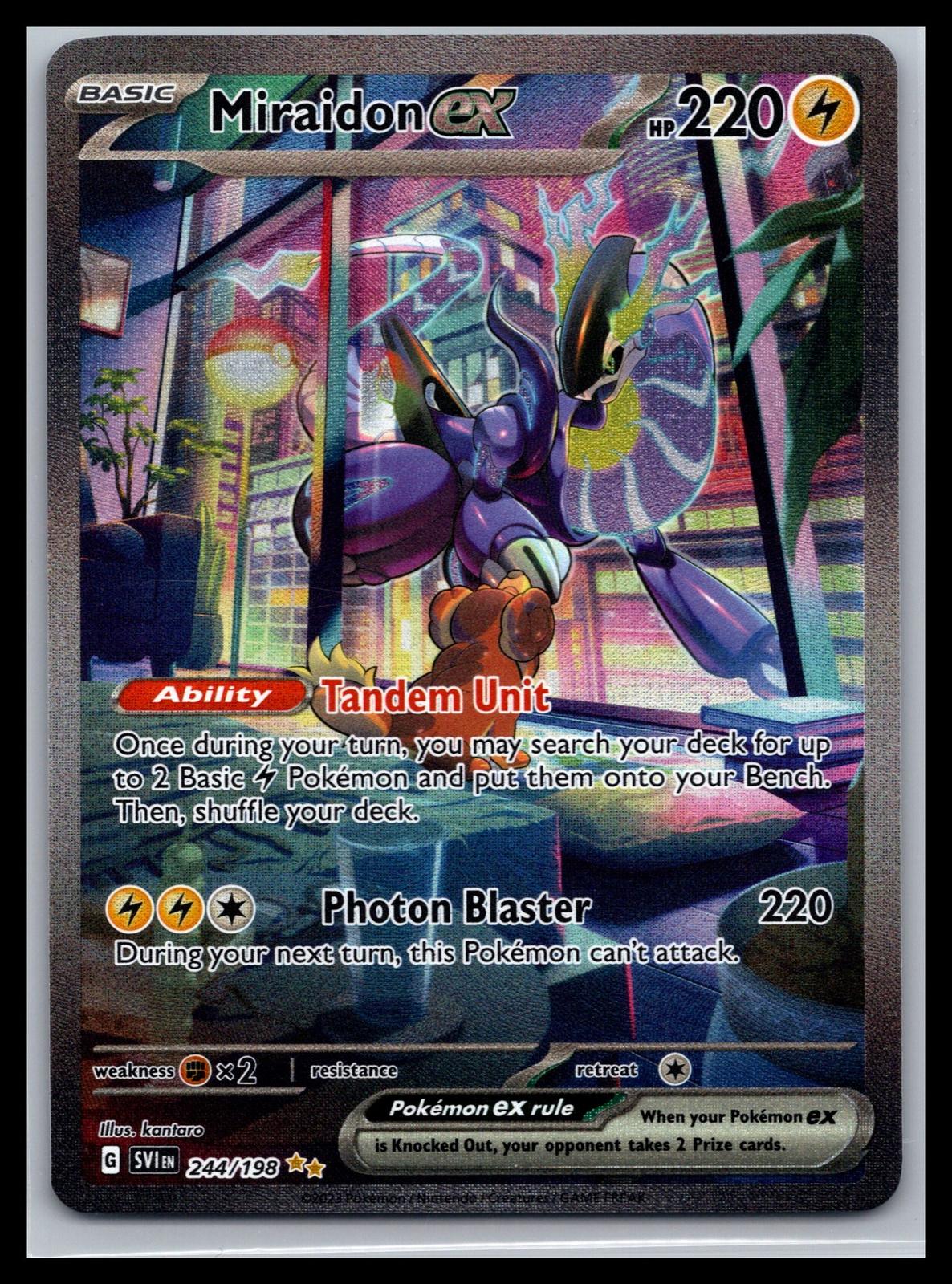 Miraidon ex - #244/198 - SV01: Scarlet & Violet Base Set