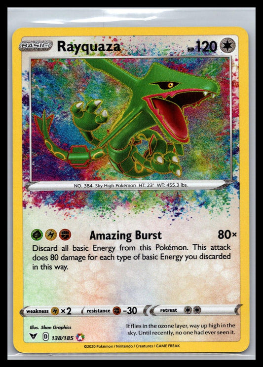 Rayquaza - #138/185 - SWSH04: Vivid Voltage