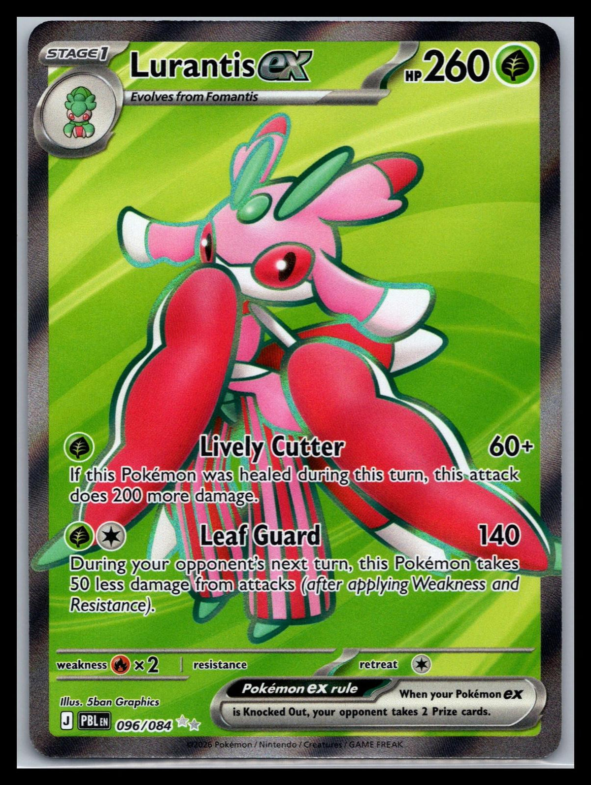 Lurantis ex - #096/084 - ME05: Pitch Black