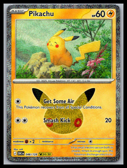Pikachu - #046/128 - ME: 30th Celebration