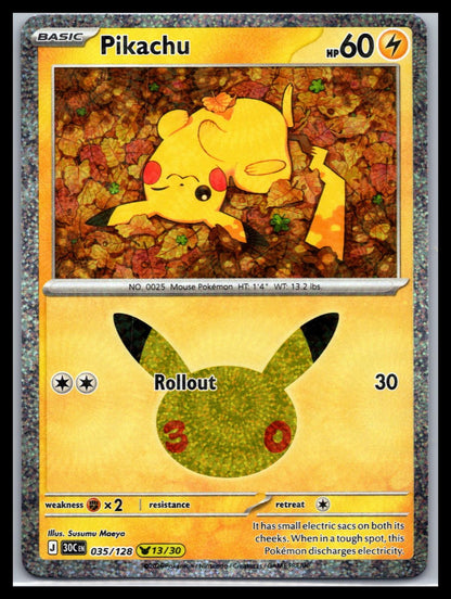 Pikachu - #035/128 - ME: 30th Celebration