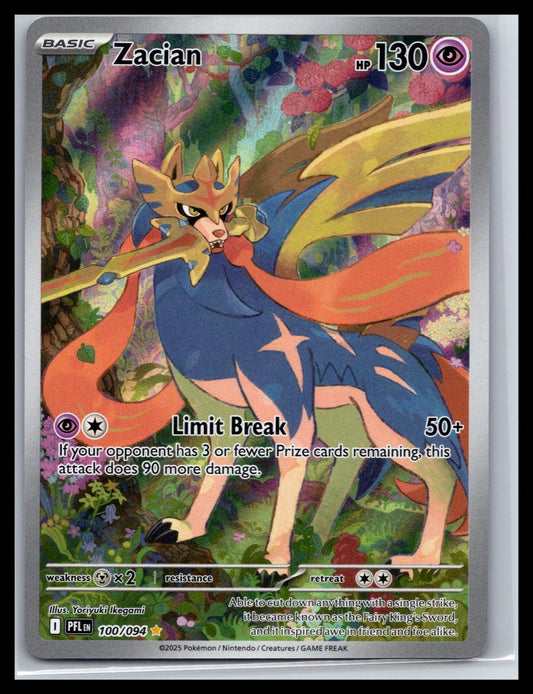 Zacian - #100/094 - ME02: Phantasmal Flames