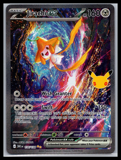 Jirachi ex - #155/128 - ME: 30th Celebration