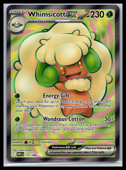 Whimsicott ex - #157/086 - SV: White Flare