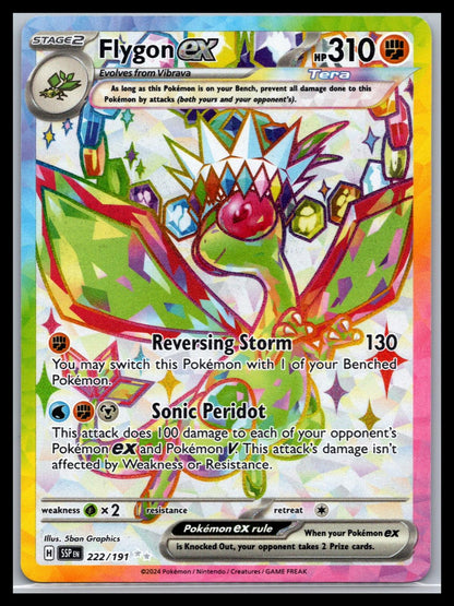 Flygon ex - #222/191 - SV08: Surging Sparks