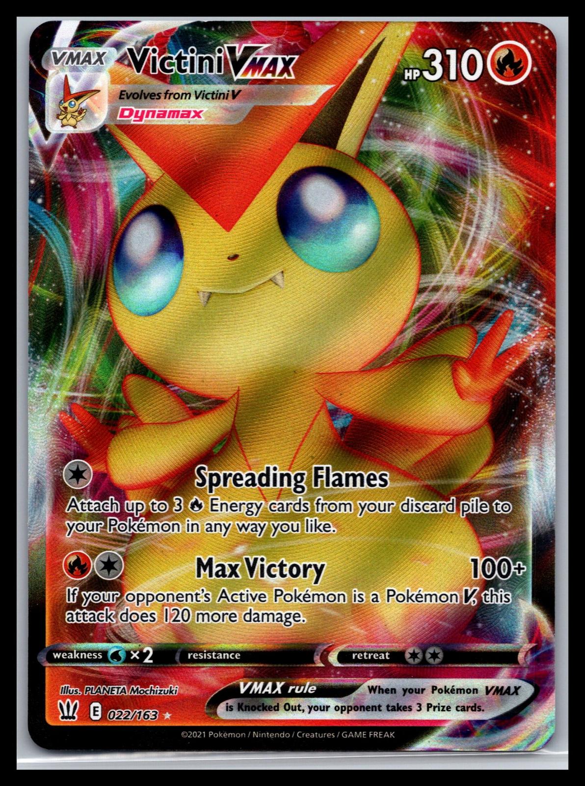 Victini VMAX - #022/163 - SWSH05: Battle Styles