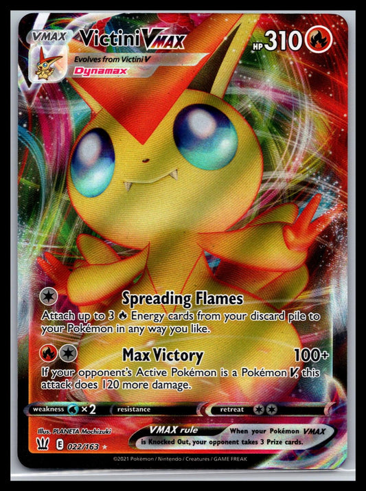 Victini VMAX - #022/163 - SWSH05: Battle Styles