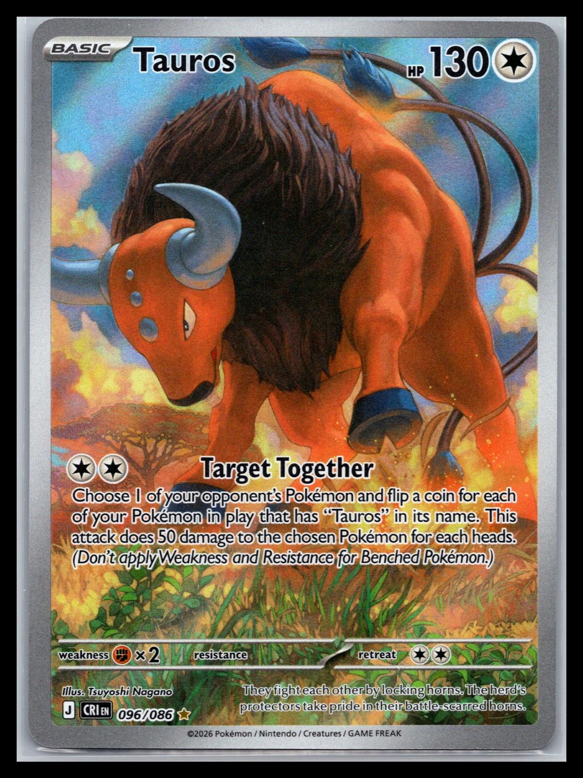 Tauros - #096/086 - ME04: Chaos Rising
