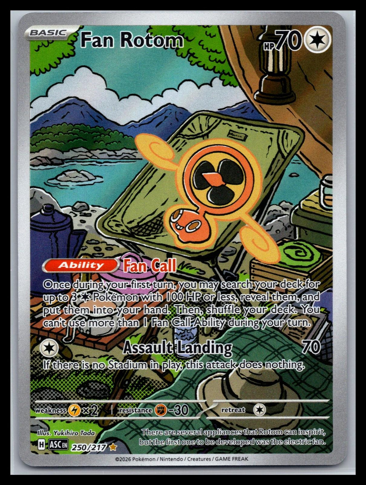 Fan Rotom - #250/217 - ME: Ascended Heroes