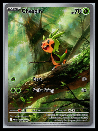 Chespin - #087/086 - ME04: Chaos Rising