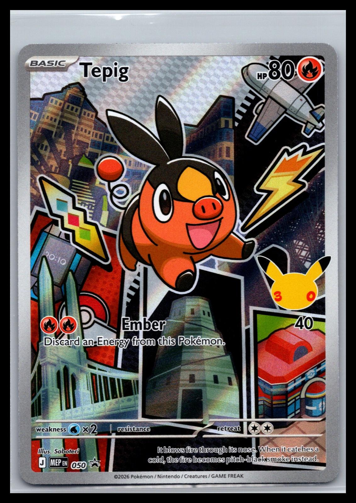 Tepig - #050 - ME: Mega Evolution Promo