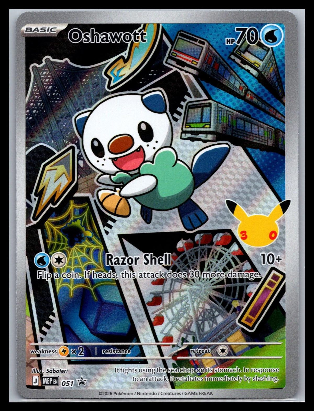 Oshawott - #051 - ME: Mega Evolution Promo