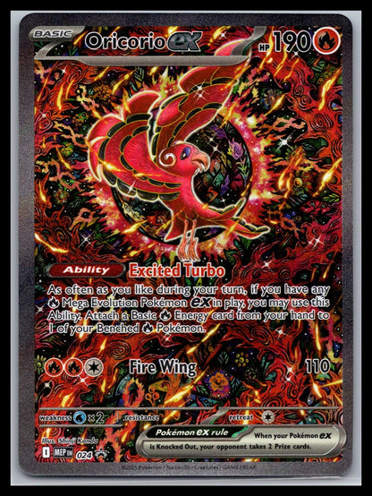Oricorio ex - #024 - ME: Mega Evolution Promo