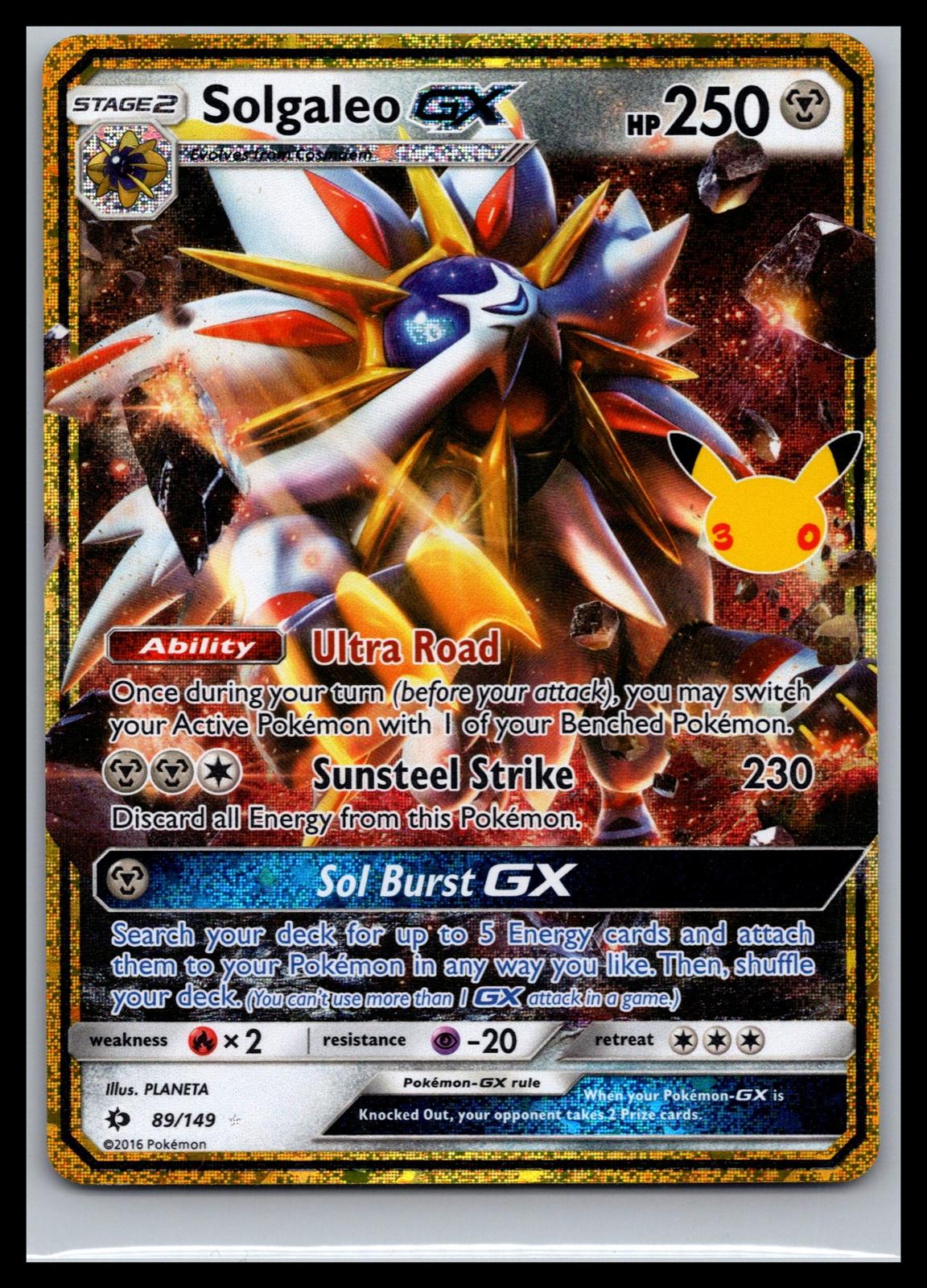 Solgaleo GX - #89/149 - ME: 30th Celebration Classic Collection
