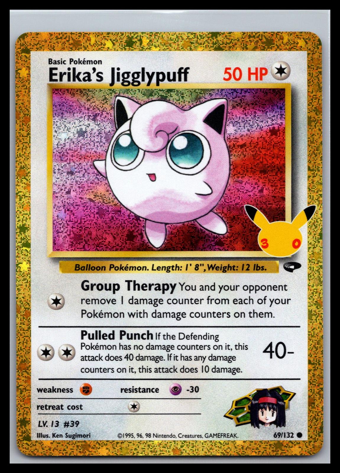 Erika's Jigglypuff - #69/132 - ME: 30th Celebration Classic Collection