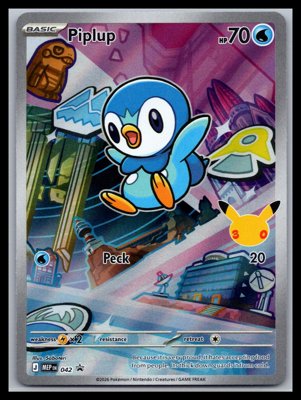 Piplup - #042 - ME: Mega Evolution Promo