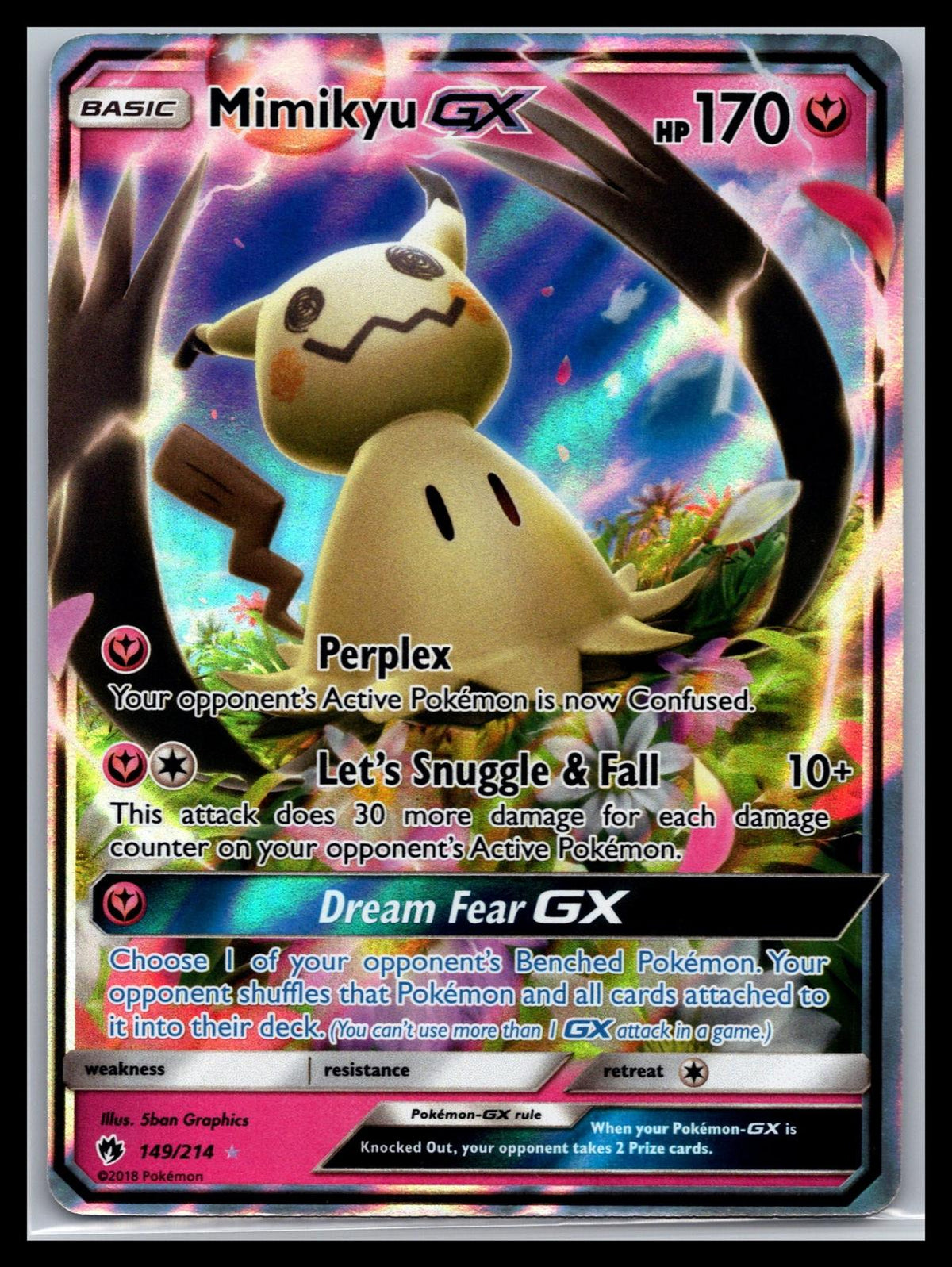Mimikyu GX - #149/214 - SM - Lost Thunder